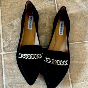 Women’s Steve Madden black slides size 9.5